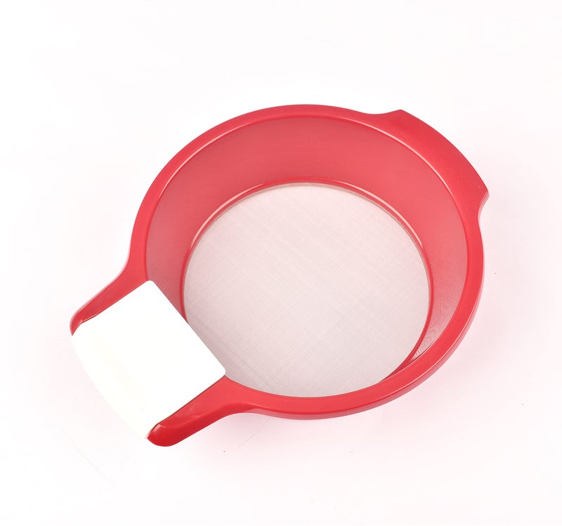 LI-GELISI Mini manual flour sieve/juice filter/Sifting Pan Fine Mesh Strainer/Flour Sieve/Icing and Sugar Sifter,60 mesh 6.7 inch - Image 1